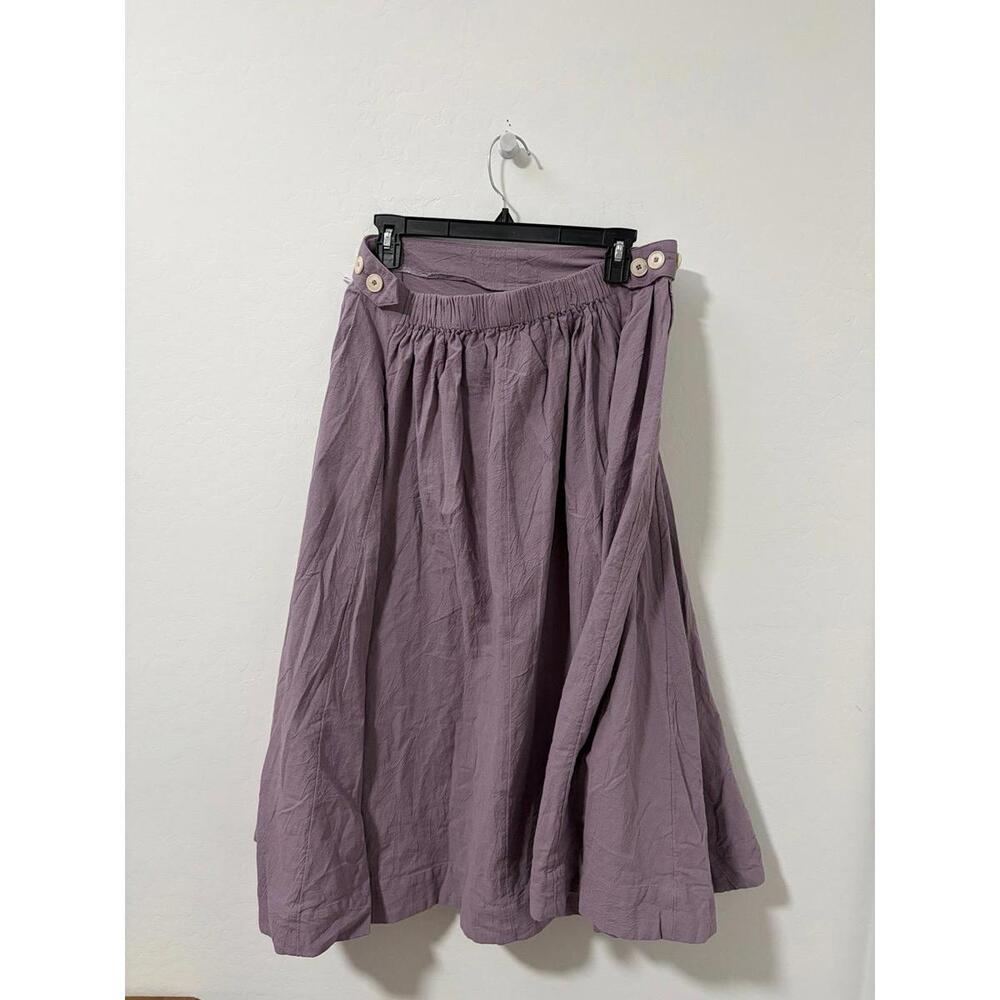 Free People Lavender Maxi Skirt - Picture 3 of 4